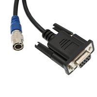 Câble de topographie enroulé DB9 Alvin's Cables avec gaine en PVC pour station totale Trimble Geodimeter vers collecteur de données Carlson TDS