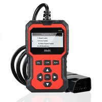 Escáner de Diagnóstico de Motor OBD2 para Automóviles, Verifica la Luz de Advertencia del Motor, Borra Códigos de Error, Color Rojo/Negro, Apto para Diversos Vehículos