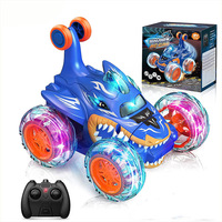 Vente flash Voiture télécommandée à essence 2,4 GHz avec fonction de retour automatique à 4 canaux, fonction de suivi, chargeur inclus, véhicule tout-terrain pour enfants