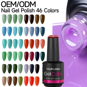 เจลทาเล็บสีผสมยอดนิยม 15 มล. ซีรีส์คลาสสิค สีพื้น ติดทนนาน รับผลิตแบบ OEM ODM ความร่วมมือเป็นระยะยาวสำหรับแบรนด์ เจลยูวี - Product Image 1