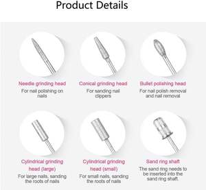 Vente en gros Ponceuse à ongles en plastique 35000 tr/min avec écran HD, nouvelle version améliorée, outils de manucure et de nail art pour salon, ABS - Product Image 3