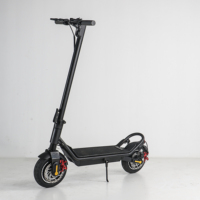 Trottinette électrique pliable EcoRider E4-7 10 pouces à double moteur, suspension, batterie amovible, 2 roues, pour adultes