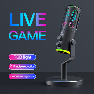Microfono di registrazione USB a condensatore multiuso per giochi e microfono Podcast di canto per <span class=keywords><strong>PC</strong></span> vocale <span class=keywords><strong>mic</strong></span> Music microfono Recor - Product Image 3