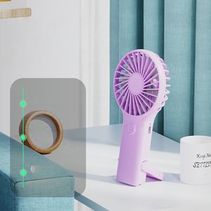 Ventilador de mano de verano con logotipo personalizado de 7 paneles, ventilador de mano portátil Mini, ventilador pequeño de bolsillo para viajes al aire libre - Product Image 4