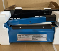Machine à sceller les emballages en plastique bleu de 200 mm, scelleuse manuelle pour sacs, machine à sceller les emballages en PP, scelleuse manuelle pour sacs, machines à sceller