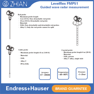 เรดาร์วัดระดับ Endress+Hauser รุ่น FMP51 เซ็นเซอร์วัดระดับแบบคลื่นนำทาง - Product Image 1
