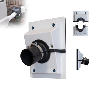 Huyo New 6cm 3.0mm Metal HVAC Wall Penetration Line Set <b>Cover</b> Kit for Home Air Conditioner <b>Window</b> Split <b>Cover</b> Portable Wall - Product Image 1