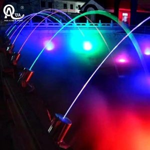 Fontaine musicale extérieure Water Crown Full Set, fontaine d'eau dansante contrôlée par DMX avec éclairage RGB pour parcs, lacs et aménagements paysagers - Product Image 2