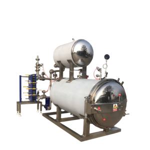 1000 litre kapasiteli otomatik otoklav sterilizatör retort yüksek bariyer imbik gıda kabı - Product Image 1