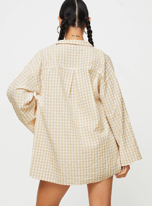 Nuevo diseño <span class=keywords><strong>de</strong></span> pijama <span class=keywords><strong>de</strong></span> lino y algodón para mujer, ropa <span class=keywords><strong>de</strong></span> dormir, conjunto <span class=keywords><strong>de</strong></span> pijamas tejidos <span class=keywords><strong>de</strong></span> lino - Product Image 4