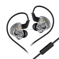 KZ Dawn Écouteurs intra-auriculaires portables en métal avec réponse audio 20Hz-40kHz, option câble OFC pour divertissement mobile et voyage