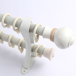 28Mm <span class=keywords><strong>Fancy</strong></span> Home Trang Trí Đơn Giản Bình Thường Kim Loại Rèm Phần Cứng Chân Đế - Product Image 4