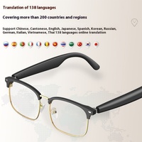 Lunettes Intelligentes de Sport Tendance pour Caméra Mains Libres avec Vidéo 1080P, Étanchéité IPX-5, Musique et Traduction