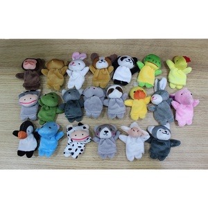Marioneta de Mano de Animal Personalizada, Juguetes de Peluche Súper Suaves para Niños con Relleno de Algodón PP y Bordado de Poliéster - Product Image 1