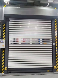 Pintu Gulung Aluminium Alloy Industri |   Pintu Gulung Elektrik untuk Gudang Harga Pabrik - Product Image 4