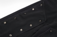 Jean en denim noir à rivets pour homme, modèle 2026, tendance, délavé, style personnalisé, pantalon long, marque américaine Hip Hop Y/PROJECT pour hommes