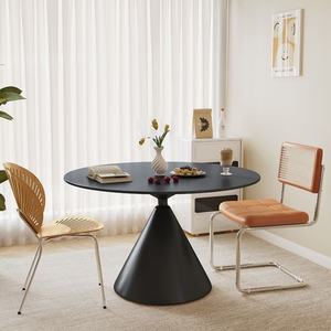 Ensemble de table basse ronde en métal blanc de style antique Zxm pour salon, table d'appoint pour canapé, table à thé - Product Image 4