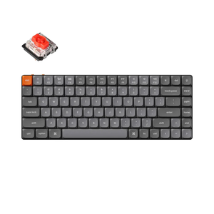 Teclado Mecánico Personalizado Inalámbrico <span class=keywords><strong>Keychron</strong></span> K3 MAX con Retroiluminación Blanca, Tres Modos QMK/VIA, Retroiluminación RGB - Product Image 2