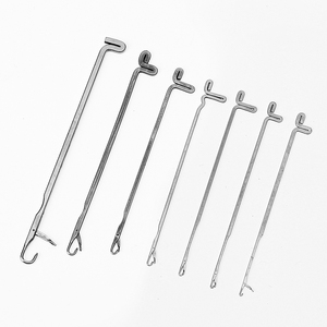 JP <strong>Wholesale</strong> Small Size Interlocking Lock Hair Micro Braid Knitting Needle Tool Self-locking <strong>Crochet</strong> <strong>Hook</strong>