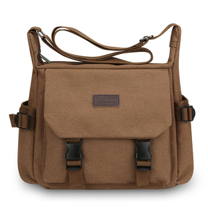 Sport Style Unisex Single Shoulder Bag Waterproof Canvas Cover for Students Day Packs Laptop <b>Backpack</b> Messenger Satchel - Product Image 5