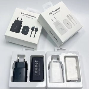 25W PD Type-<b>C</b> Adapter <b>USB</b>-<b>C</b> to <b>USB</b>-<b>C</b> Cable EU US UK <b>Plug</b> Fast <b>Charging</b> Wall Charger for Samsung Galaxy S26 S25 S24 Charger - Product Image 3