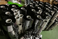 Ruban de transfert thermique TTO 55 X 600 Encre à base de cire et de résine Compatible avec les imprimantes d'étiquettes