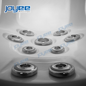 JOYEE-bañera de hidromasaje para adultos, balboa cuadrado grande de madera, bañera de hidromasaje para exteriores, 6 personas - Product Image 4