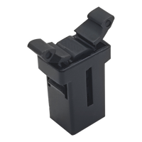 Loquet de porte miniature en plastique à poussoir, loquet à ouverture par pression pour équipement électronique, enregistreur vocal GDL-2 - Vente chaude
