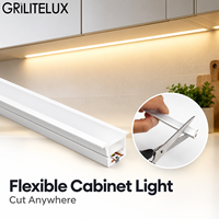 Bande de néon LED flexible n'importe quelle coupe DC 12V 24V lumière de corde de néon de silicone sans points 120LEDs/M 130LEDs/M IP67 8mm PCB large bande de néon LED