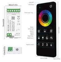 Controlador de Tira LED Inteligente MC10X Tuya WiFi Zigbee RGBCCT RGB, Dimmer, DC12-24V 15A Máx., Compatible con Alexa y Google Home