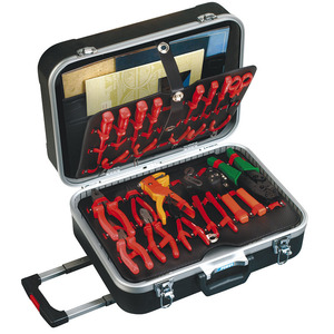 FERVI ABS <b>Tool</b> <b>Cases</b> Portable Utensil Bag with Wheeled Cart - Product Image 1