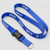 Lanière de cou scolaire personnalisée avec logo pour promotion, en polyester, fabrication sur mesure
