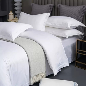 Ensemble <span class=keywords><strong>de</strong></span> draps <span class=keywords><strong>de</strong></span> <span class=keywords><strong>lit</strong></span> Queen size en coton 100% blanc <span class=keywords><strong>de</strong></span> luxe 5 étoiles, linge <span class=keywords><strong>de</strong></span> <span class=keywords><strong>lit</strong></span> d'hôtel, <span class=keywords><strong>taille</strong></span> King, 60 fils, draps <span class=keywords><strong>de</strong></span> <span class=keywords><strong>lit</strong></span> d'hôtel, qualité hôtelière - Product Image 3
