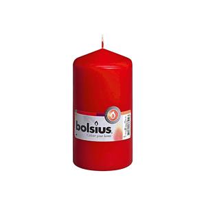 Bolsius Stumpenkerze 13x6,8cm rot - Product Image 1