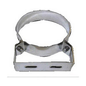 Catégorie de produit haut de gamme pour raccords de tuyauterie Support mural de conduit de fumée en acier inoxydable isolé à double paroi DN 400/450 - Product Image 1