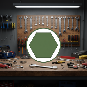 Clé à douille à chocs Fervi, série normale, taille standard, outil de qualité professionnelle - Product Image 3