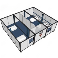 CGCH 2022 Conteneur Mobile Clinique Cabine Abri Style Hôpital Modulaire Bâtiment Module Médical Maison