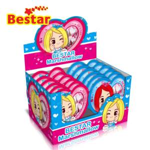 Marshmallow-embalaje para <span class=keywords><strong>chicas</strong></span> bonitas, dulces, delicados, en forma de corazón, rosa y azul, malva suave - Product Image 1