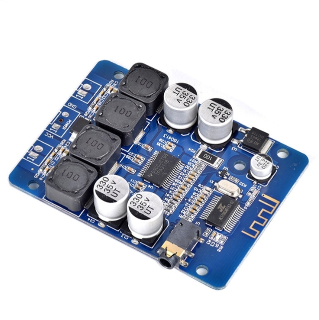 XH-M314 TPA3118D2 core dual 45W support 12-24V high-power speaker module Bluetooth power amplifier board XH-M314