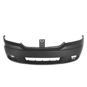 Pare-chocs avant pour Dodge Journey 2010 68034179AE 68034179AA avec découpes pour feux antibrouillard en plastique - Product Image 2