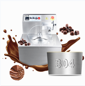 Petite machine à <span class=keywords><strong>chocolat</strong></span> d'<span class=keywords><strong>occasion</strong></span> pour la fabrication, le glaçage et le tempérage, machine à enrober à vendre, petite production T5 8kg 15kg 5kg 30kg 10kg - Product Image 1
