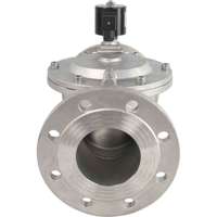 Vanne Solénoïde DNOVA en Acier Inoxydable AISI 304/1.4301 Viton DN25-100 10bar 220V NC