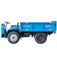 Mini-dumper 4x4 sur roues, camion benne minier diesel 3 tonnes, mini-camion benne minier à vendre