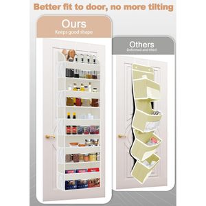 Over The Door Storage Organizer 15 Pockets <b>Hook</b> Type Portable For Nursery Bathroom Bedroom - Product Image 2