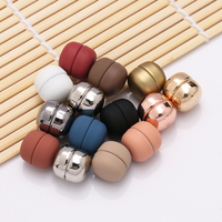 Boucle magnétique pour hijab, bouton magnétique à dos plat, accessoire de mode