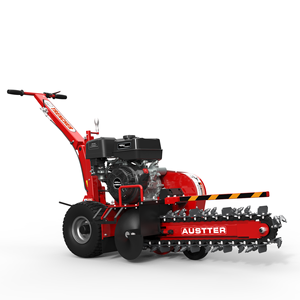 Oem Fabriek Austter 15HP Gas Motor <span class=keywords><strong>Mini</strong></span> Kettingzaag Graver Kabel Leggen Trencher Machine Voor Landbouw Bouw - Product Image 4