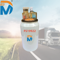 Harga Grosir Filter Pemisah Air Bahan Bakar Berkualitas Tinggi FS19922 P551048 BF9879 WIX33922 untuk Truk Berat dan Mesin Konstruksi