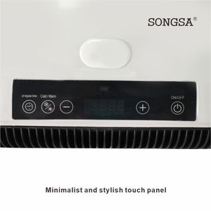 Ventilateur mural <span class=keywords><strong>2</strong></span>-en-1 tour et chauffage, sans pales, pour rafraîchissement et chauffage, SKD/CKD, pour achat en gros, avec délai de livraison stable, vente en gros - Product Image 3