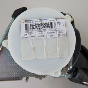 Cintura di sicurezza posteriore destra 07354517380 Fiat 500 Mk1 2006-2015 (49400) - Product Image 3