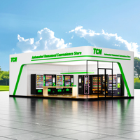 TCN Europe Unmanned Convenience Store Vending Machine Snacks Drinks Combo Vending Machine